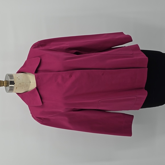 Lafayette 148 New York Pink Button Down Casual Jacket Size S - Picture 1 of 8